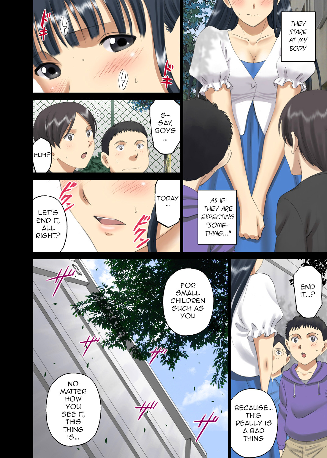 Hentai Manga Comic-Exposed Maiden Breast Comic - Tittied Lecturer Is a Slave To The Boy's Gazes-Read-7